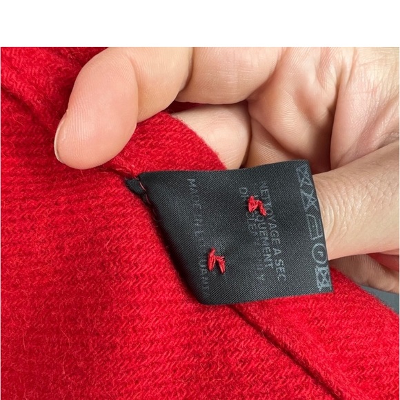 ISABEL MARANT BLAZER PREOWNED SIZE-38 US-6 RED - Picture 9 of 14